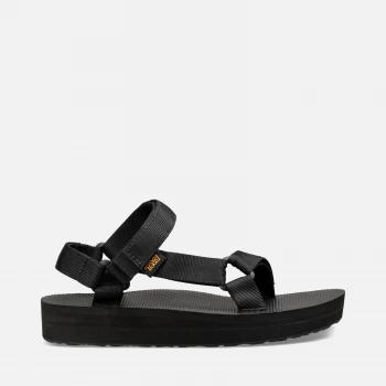 image of Teva Womens Midform Universal Sandals - Black - UK 3 - Black