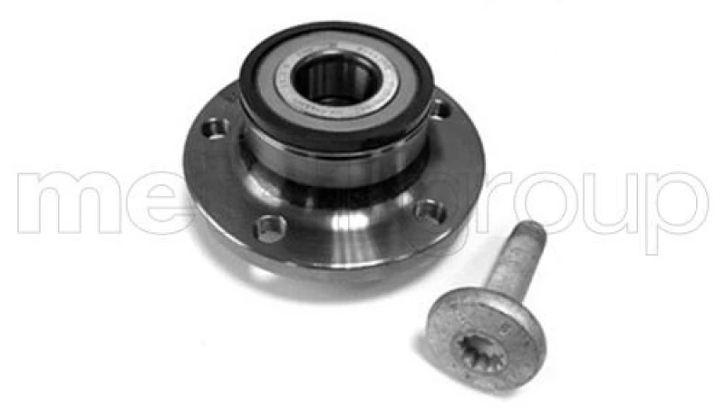 Image of METELLI Wheel bearing kit METELLI 19-2704