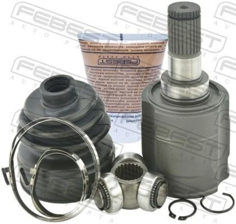 Image of FEBEST 2211-EDLH CV Joint Front Axle Left Joint Kit,drive shaft (5)