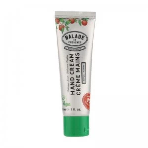 image of Balade En Provence Apple Hand Cream Tube 30ml