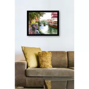 Image of SC0822 Multicolor Decorative Framed MDF Painting
