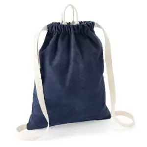 Image of Bagbase Denim Gymsac (One Size) (Denim Blue)