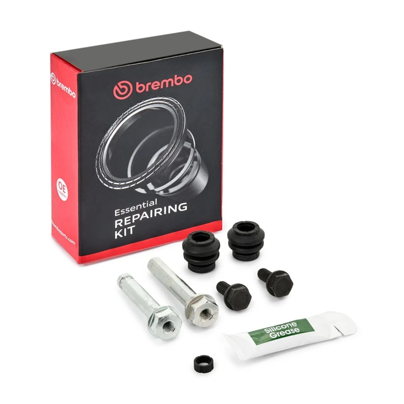 Image of BREMBO Guide sleeve kit, brake caliper BREMBO F SV 030