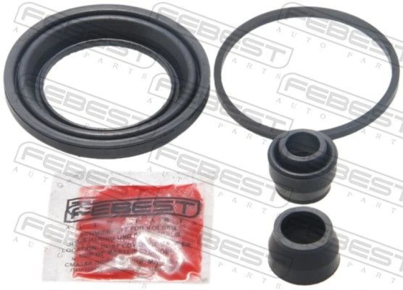 Image of FEBEST 0475-H77F Brake Caliper Repair Kit Front Axle Repair Kit,brake caliper (405)