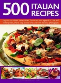Image of 500 Italian Recipes by Jeni Wright Book