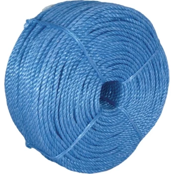 image of 6MM X 220M Coil Polypropylene Rope Blue - Kendon Rope And Twine