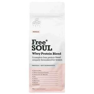 Image of Free Soul Whey Protein Blend Vanilla Flavour 600g