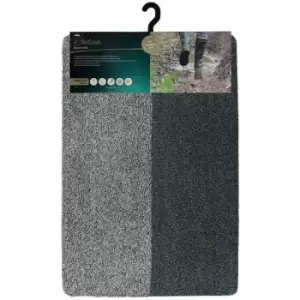 image of Chelsea Barrier Scraper Door Mat, Grey, 60 x 90 cm, Large