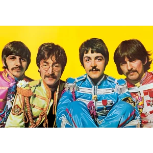 Image of The Beatles Lonely Hearts Club Maxi Poster