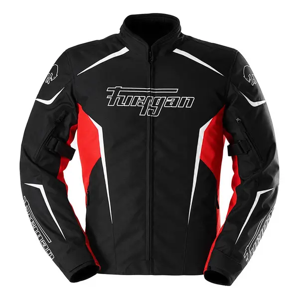 Image of Furygan Yori Jacket Black Grey Red Size M