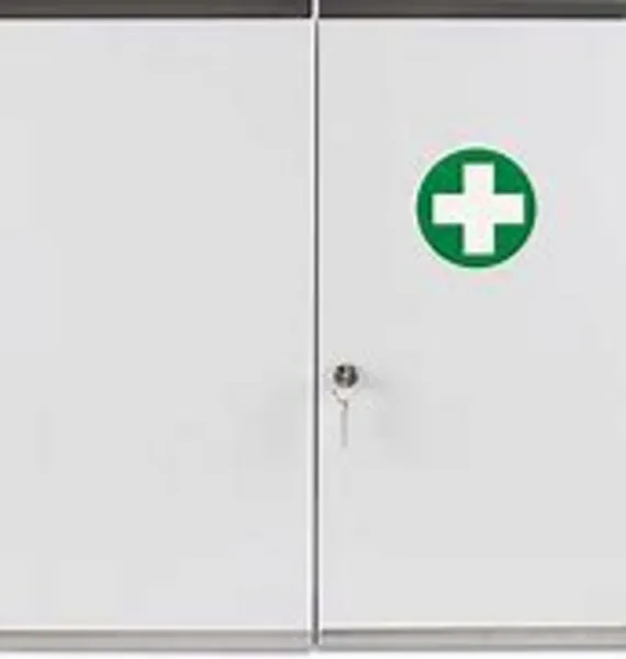 image of reliance medical Budapest Metal Wall Cabinet, 530 x 530 x 190 mm