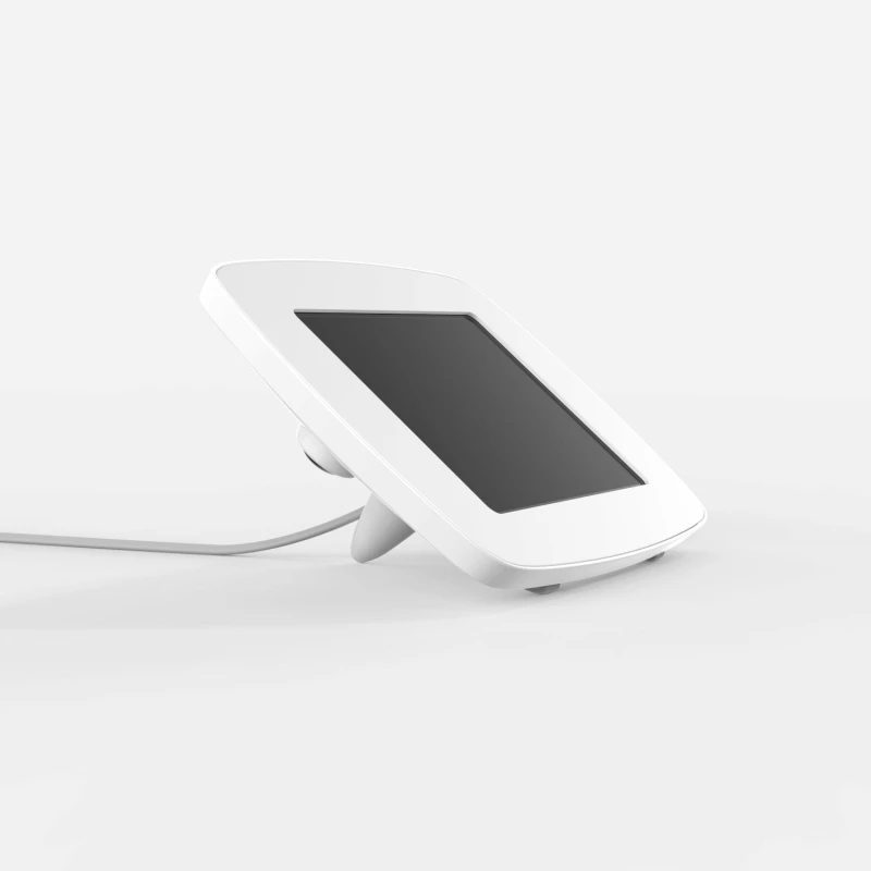 Image of Bouncepad Original Lounge with Reinforced USB Cable Exposed Front Camera and Home Button White Samsung Galaxy Tab A9 and A11 8.7 Inch