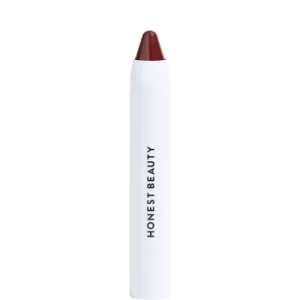 image of Honest Beauty Lip Crayon-Lush Sheer - Bordeaux