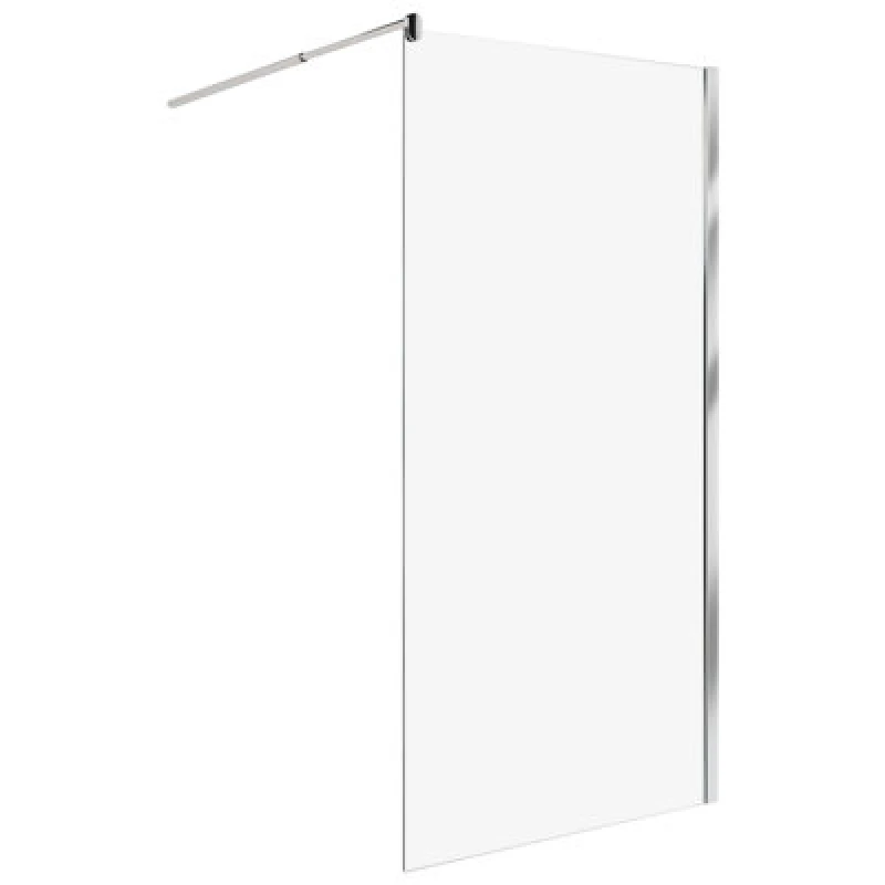 Image of Beliani Shower Screen Ahaus 1000 X 1900 mm Silver