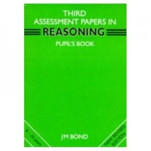 Image of Reasoning 3rd Year Papers Paperback