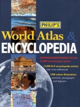 Image of Philips World Atlas and Encyclopedia. Hardback