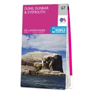 Image of Map of Duns, Dunbar & Eyemouth