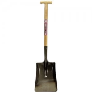 Image of Spear and Jackson Neverbend Open Socket Square Mouth Contractors Shovel