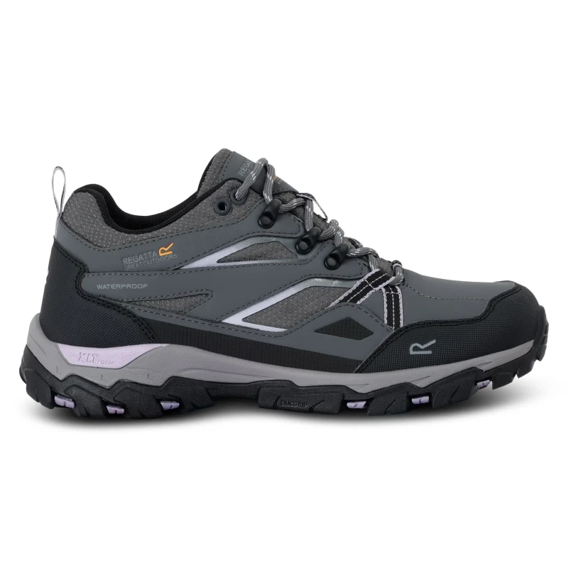 Image of Womens hiking shoes Regatta Holcombe II Low Gris Female 42