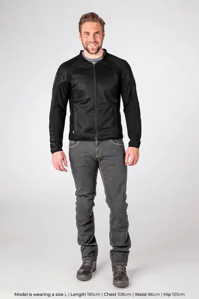 Image of Halvarssons Edane Jacket Black Size 3XL
