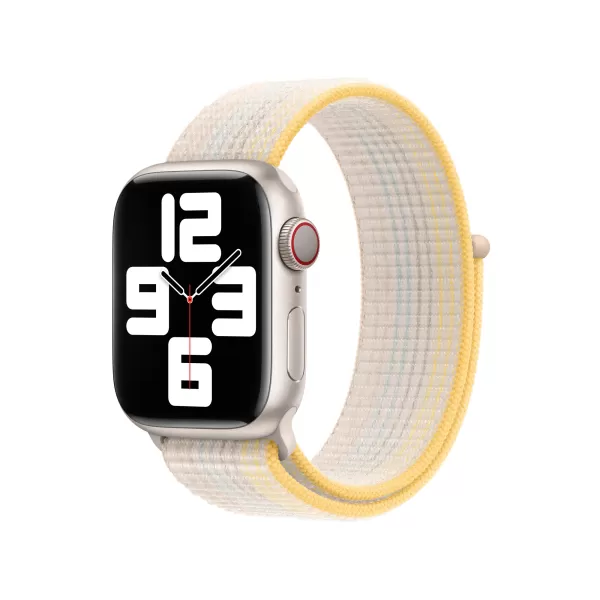 image of Apple MPL73ZM/A Smart Wearable Accessories Band White Nylon