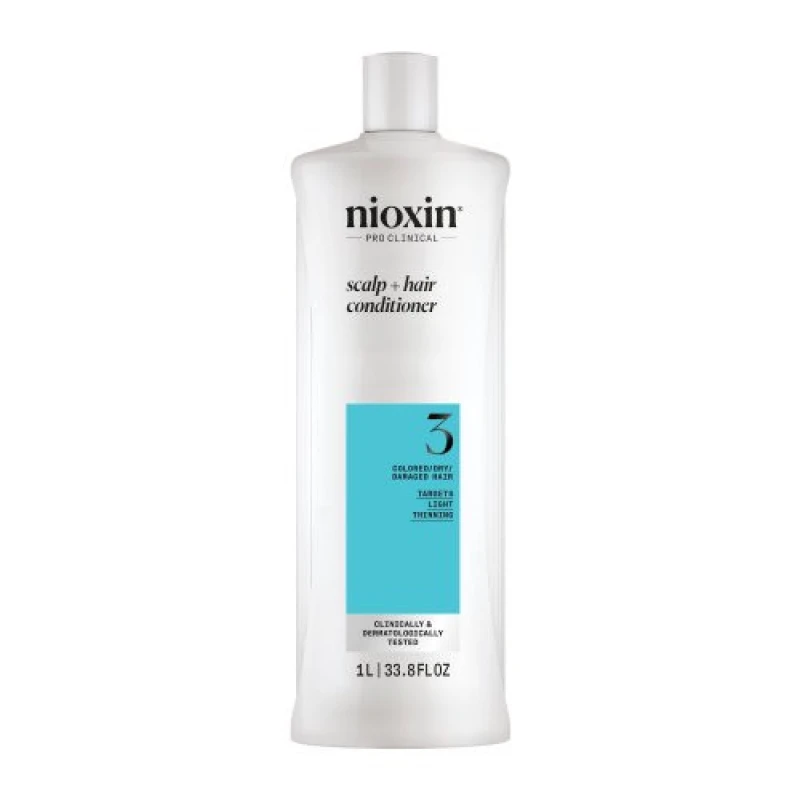 Image of Nioxin Nioxin Systems Conditioner, System 3 1000ml in Clear Clear One Size Unisex 4064666843230