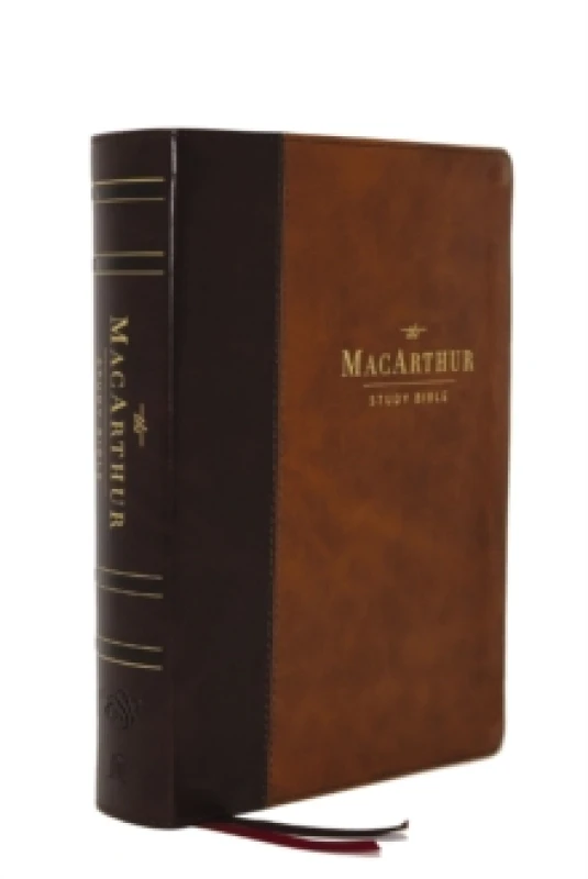 Image of The MacArthur Study Bible. Leather / fine binding. By John MacArthur Books