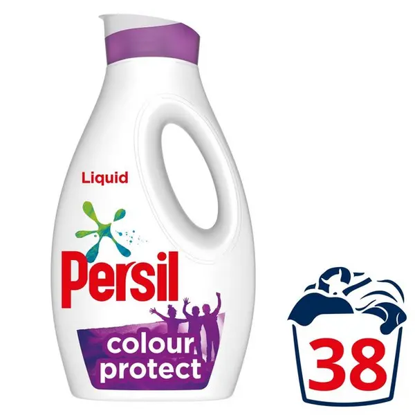 image of Persil Colour Protect Laundry Washing Liquid Detergent 1.026L