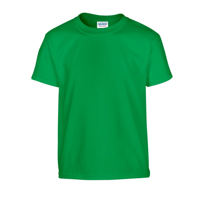 Image of Gildan Heavy Cotton T-Shirt in Green Size: XS Green Unisex XS