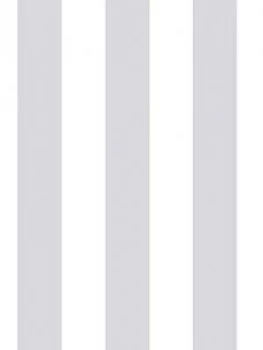 image of Superfresco Easy Silver Stripe Wallpaper