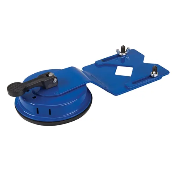 Image of Silverline Adjustable Tile Drill & Holesaw Guide - 120mm