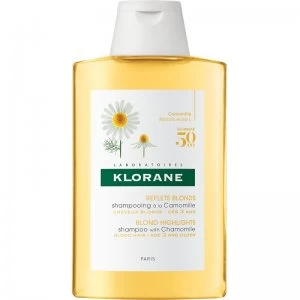 image of Klorane Blond Highlights Shampoo with Chamomile 200ml