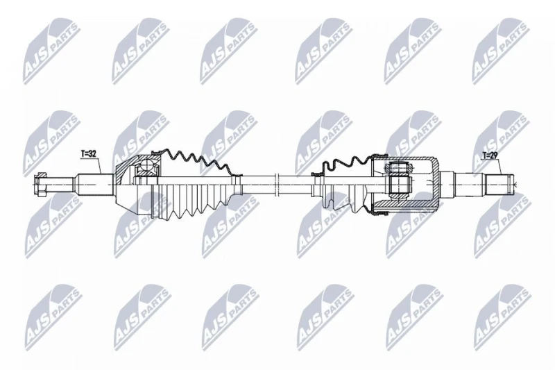 Image of NTY Drive shaft NTY NPW-CH-159