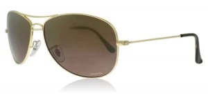 image of Ray-Ban RB3562 Sunglasses Shiny Gold 001/6B Polariserade 59mm