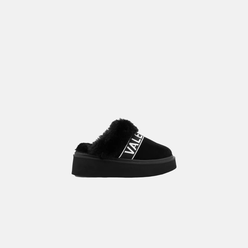 Image of Valentino Womens Kira Mule Slippers Black female 5 (38)
