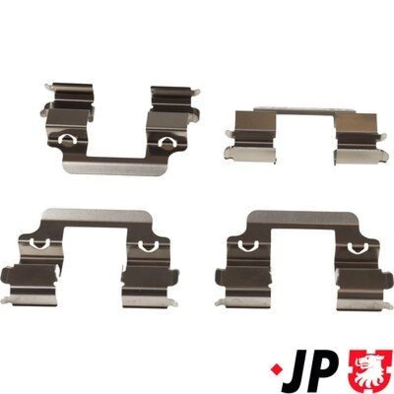 Image of JP GROUP Brake pad fitting kit JP GROUP 3764000910
