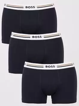 Image of BOSS Bodywear 3 Pack Revivetrunks - Dark Blue, Dark Blue, Size XL, Men