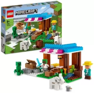 LEGO Minecraft The Bakery Village Toy with Figures 21184