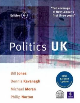 Image of Politics UK by Bill Jones Book