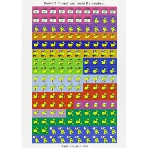 Image of Dodon't Forget Stickers by Dodo Pad (Paperback / softback, 2011)