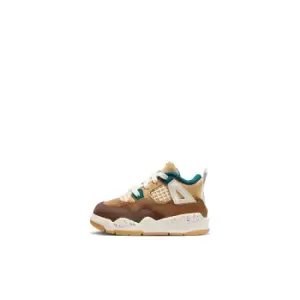 Image of Jordan Jordan 4 Retro Td, Cacao Wow/geode Teal-ale Brown-twine