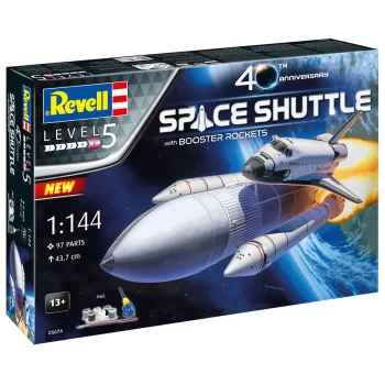 Image of Gift Set Space Shuttle & Boosters 40th Anniversary - 1:144 Scale
