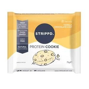 Image of Strippd Protein Cookie Vanilla Chocolate Chip Flavour 75g