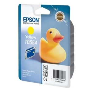Image of Epson Duck T0554 Yellow Ink Cartridge