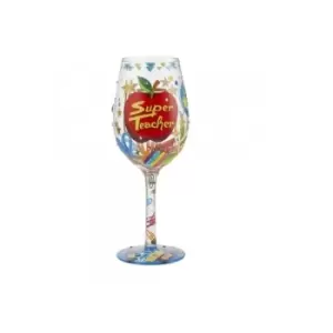 Image of Love Your Teacher Wine Glass
