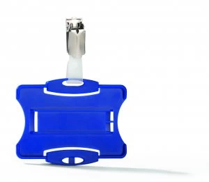 Image of Durable Blue Security Pass Holder Pack of 25 811806