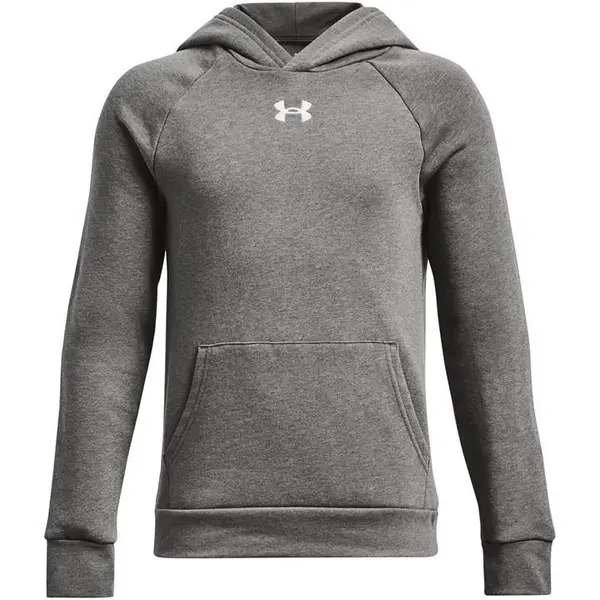 Image of Under Armour Logo OTH Hoodie Junior Boys OTH Hoodies 5 - 6 Years (XS) Grey 53023102155