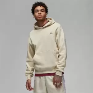 Image of Jordan M J Essential Fleece Hoody, Rattan/White, Male, Hoodies, DQ7466-206