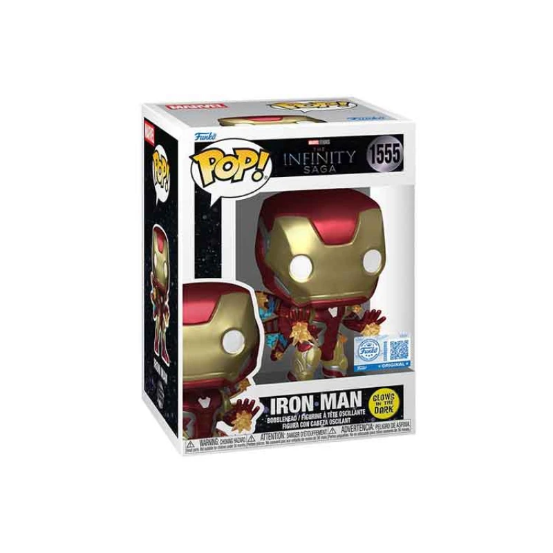 Image of AJ Toys & Books Funko Avengers: Endgame POP! Plus Vinyl Figure Iron Man Beams (GW)