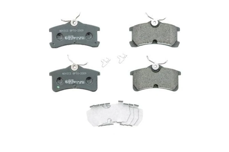 Image of AISIN Brake pad set AISIN BPTO-2009